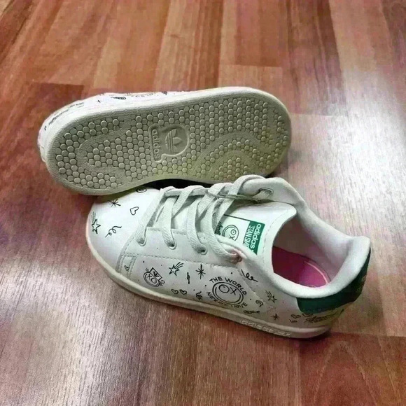 💰HUGE CLEARANCE SALE 💰 Adidas Originals Stan Smith El I  (GY1788) JS Shoes - Picture 8 of 10